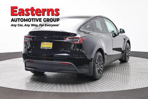 Solid Black 2022 Tesla Model Y Long Range Dual Motor All-Wheel Drive