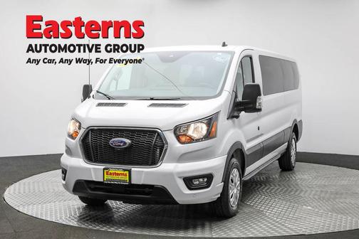 Oxford White 2023 Ford Transit-350 XLT