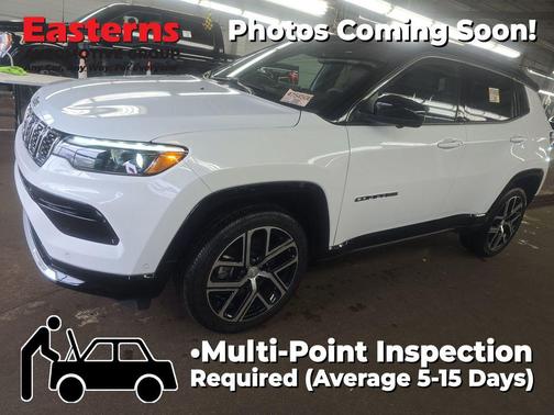 Bright White Clearcoat 2024 Jeep Compass Limited