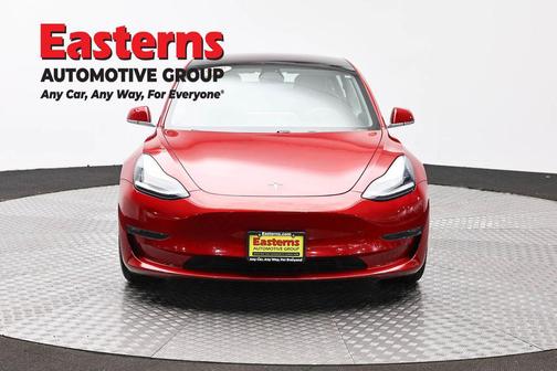 Red Multi-Coat 2018 Tesla Model 3 Long Range