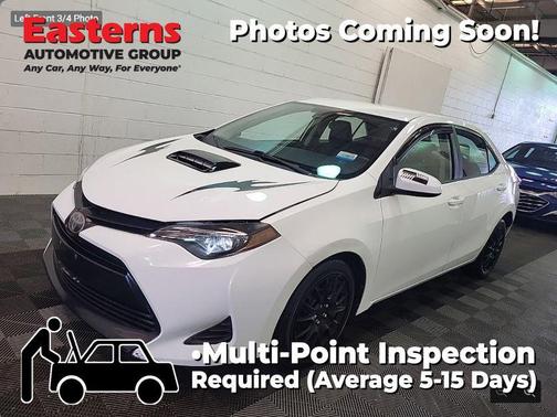Super White 2019 Toyota Corolla LE