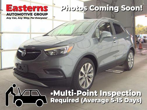 Satin Steel Metallic 2019 Buick Encore Preferred
