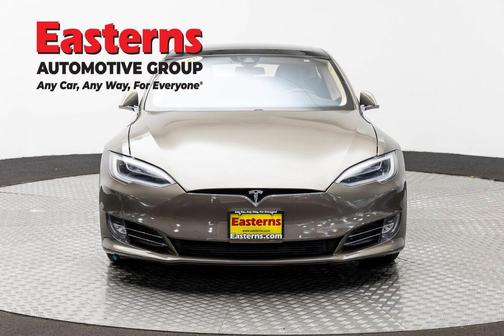 Titanium Metallic 2016 Tesla Model S 90D