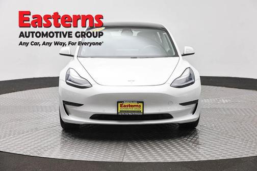 Pearl White Multi-Coat 2021 Tesla Model 3 Standard Range Plus