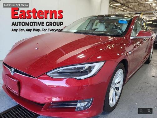 Red Multi-Coat 2018 Tesla Model S 75D