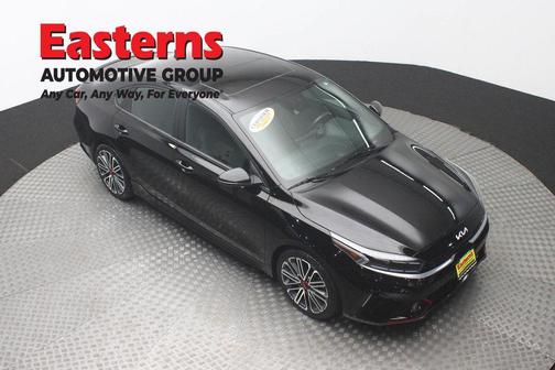Aurora Black 2023 Kia Forte GT
