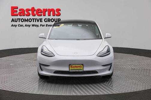 Pearl White Multi-Coat 2019 Tesla Model 3 Long Range