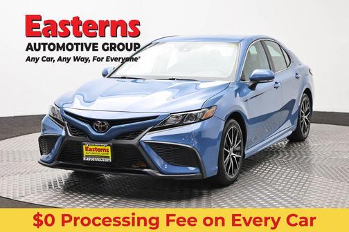 Blue 2023 Toyota Camry SE