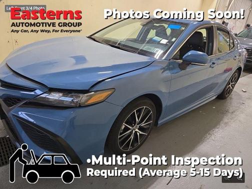 Blue 2023 Toyota Camry SE