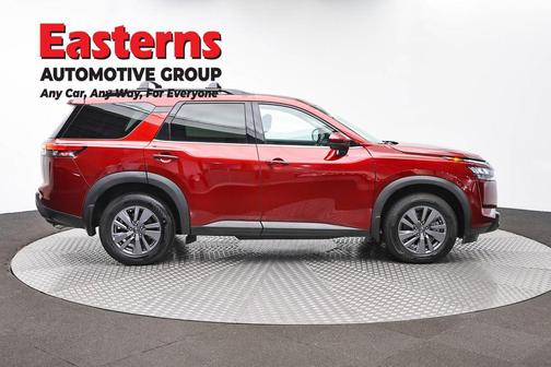 Scarlet Ember 2024 Nissan Pathfinder SV 4WD