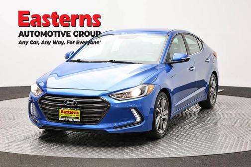 Electric Blue 2017 Hyundai ELANTRA Limited