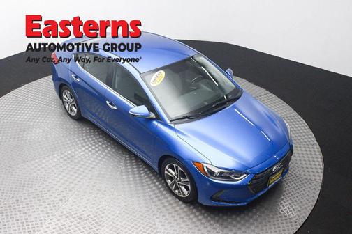 Electric Blue 2017 Hyundai ELANTRA Limited