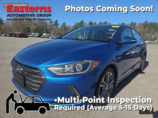 Electric Blue 2017 Hyundai ELANTRA Limited