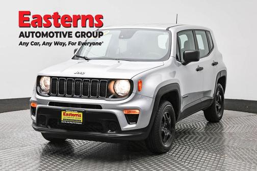 Glacier Metallic Clearcoat 2021 Jeep Renegade Sport