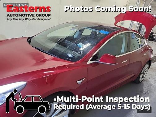Red Multi-Coat 2018 Tesla Model 3 Standard