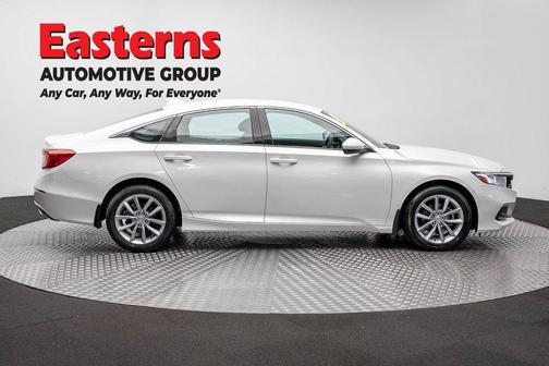 Platinum White Pearl 2021 Honda Accord LX 1.5T