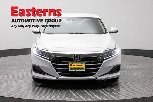 Platinum White Pearl 2021 Honda Accord LX 1.5T
