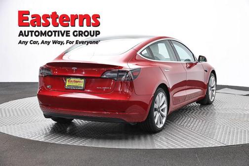Red Multi-Coat 2018 Tesla Model 3 Long Range