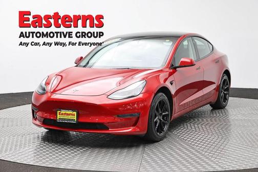 Red Multi-Coat 2022 Tesla Model 3 Long Range