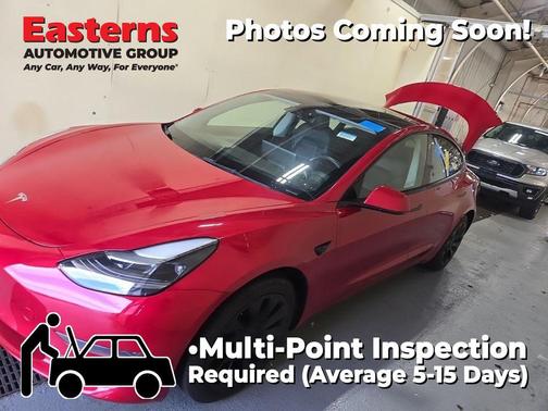 Red Multi-Coat 2022 Tesla Model 3 Long Range