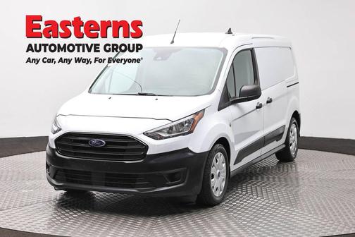 Frozen White 2020 Ford Transit Connect XL Cargo Van