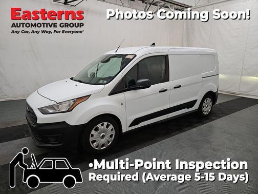 Frozen White 2020 Ford Transit Connect XL Cargo Van