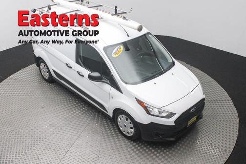 Frozen White 2020 Ford Transit Connect XL Cargo Van
