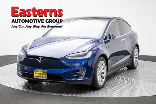 Deep Blue Metallic 2017 Tesla Model X P100D
