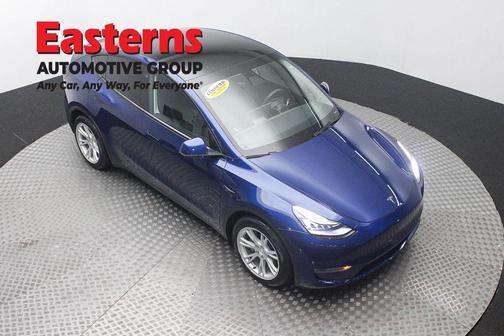 Deep Blue Metallic 2021 Tesla Model Y Long Range Dual Motor All-Wheel Drive