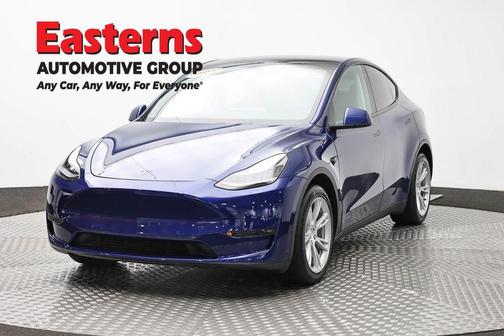 Deep Blue Metallic 2021 Tesla Model Y Long Range Dual Motor All-Wheel Drive
