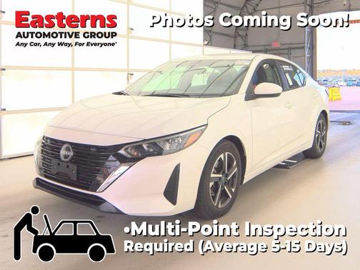 Aspen White Tricoat 2024 Nissan Sentra SV
