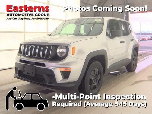 Glacier Metallic Clearcoat 2021 Jeep Renegade Sport
