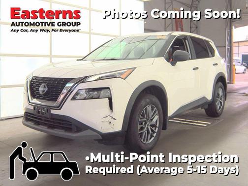 Glacier White 2023 Nissan Rogue S
