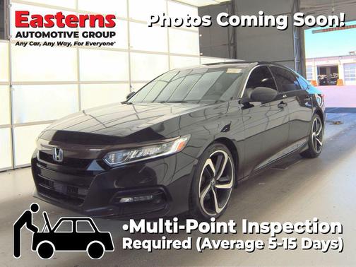 Crystal Black Pearl 2020 Honda Accord Sport 1.5T