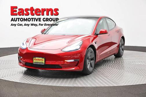 Solid Black 2021 Tesla Model 3 Long Range