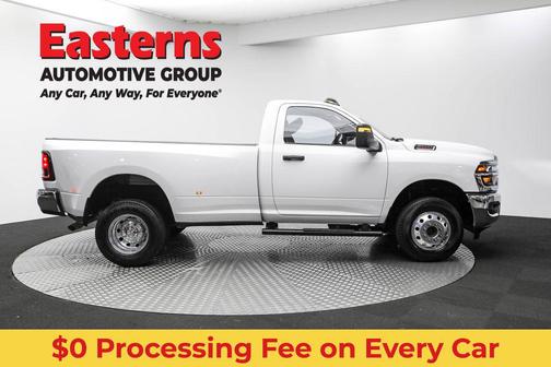 Bright White Clearcoat 2025 RAM 3500 Tradesman Regular Cab 4x4 8' Box