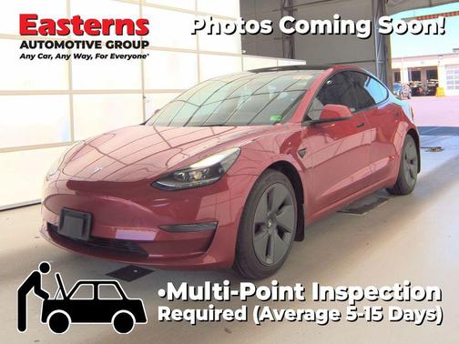 Red Multi-Coat 2022 Tesla Model 3 Standard Range