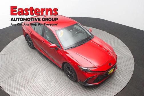 Supersonic Red 2025 Toyota Camry SE