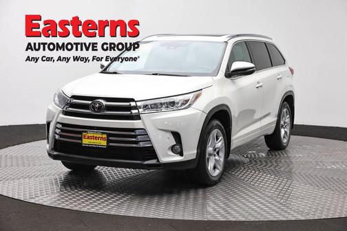 Blizzard Pearl 2017 Toyota Highlander Limited Platinum