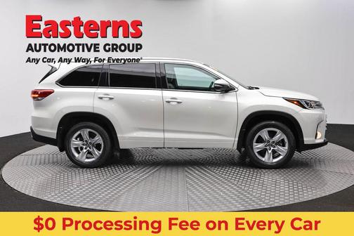 Blizzard Pearl 2017 Toyota Highlander Limited Platinum