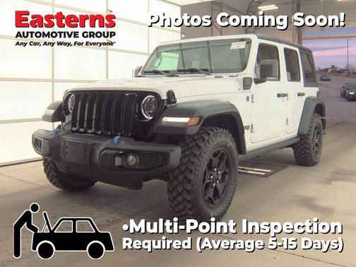 Bright White Clearcoat 2023 Jeep Wrangler 4xe Base