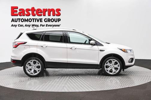 White Platinum 2018 Ford Escape Titanium