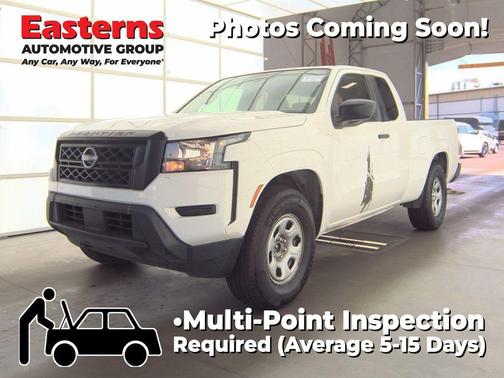 Glacier White 2022 Nissan Frontier S