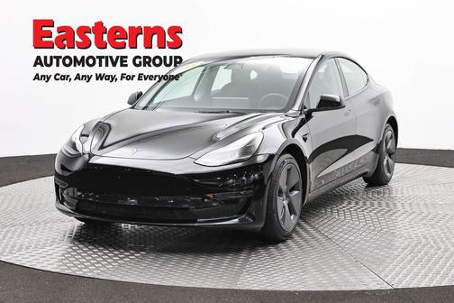 Solid Black 2023 Tesla Model 3 Standard Range