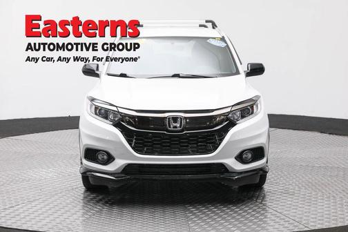 Platinum White Pearl 2021 Honda HR-V AWD Sport