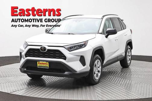 Super White 2021 Toyota RAV4 LE