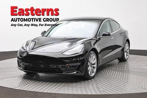 Solid Black 2020 Tesla Model 3 Long Range
