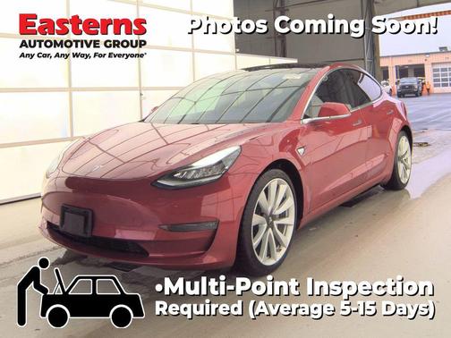 Red Multi-Coat 2020 Tesla Model 3 Performance
