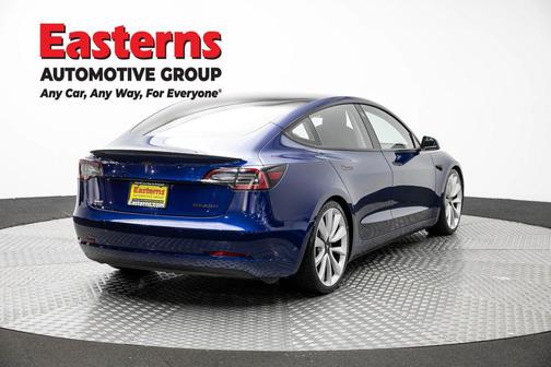Deep Blue Metallic 2018 Tesla Model 3 Performance