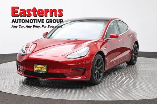 Red Multi-Coat 2018 Tesla Model 3 Long Range